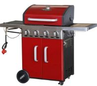 (P) 1x Outback New Saturn Hybrid 4 Burner Gas BBQ RRP £520