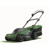 (7H) 2x Powerbase Lawn Mower Items. 1X 1600W Rotary. 1x Electric Cylinder 400W.