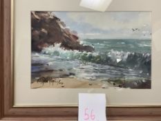 Watercolour, Signed, 12