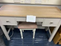 Dressing Table and Stool, 47