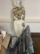 Airers, Buckets, Ironing Board, Coat Hooks