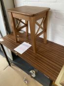 Table and Stool