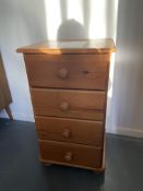 Pine 4 Drawer Chest, 31