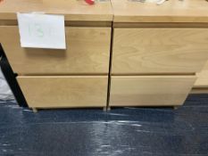 Pair of 2 Drawer Chests 22