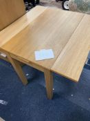Oak Draw Leaf Table 35