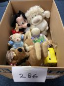 A Collection of Soft Toys