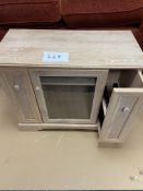 Oak Hi-Fi CD Cabinet
