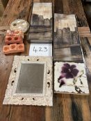 Prints,  Mirror And Tea Light Stands