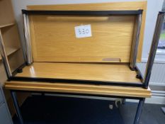 3 Wood Effect Desks/Tables