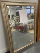 Bevelled Edge Mirror, Silver Frame 36