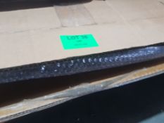 1x Bambrick Outdoor Dining Table with Glass (Includes Legs & Fittings).