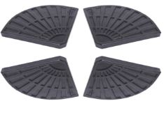 (R13B) 4 x Stone Quarter Parasol Bases