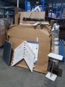 6 x Mixed Outdoor Table Tops And Legs To Include Florence 6 Seater Rattan Style Table, Designer Chr