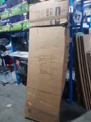 1x Item. 1x Homebase 3 Seater Garden Swing (h165 x w221 x d130cm). RRP £125.