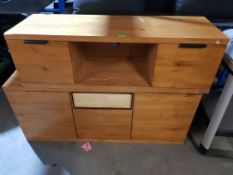 (R1A) 2 x Wood Side Units
