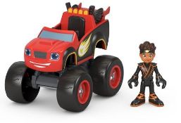 (8f) Approx 30x Toy Items. 1x Nickelodeon Spyplayet Blaze And The Monster Machines (Missing Toy). 1