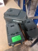 (R13A) 4 x Powerbase 20v 2.5Ah Batteries