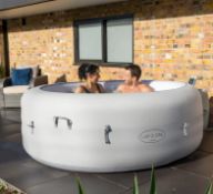 (MzP) 1x Lay-Z-Spa Vegas RRP £490. Raw, Untested Customer Return. Lot Contains Main Body, Cover, G