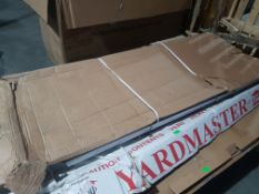 1x Yard Master Outdoor Galvanised Steel Storgae shed / Unit. Panels Unchecked.