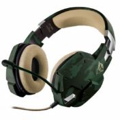 (Mz) 5x Trust GXT 322C Carus Jungle Camo Multi Platform Gaming Headset RRP £29.99 Each. (All Units