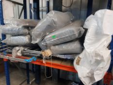 (R13F) Approx7 Mixed Outdoor Cusions, 2 x Pair Of Softtouch Pillows. Approx 4 Clothes Dryers And A