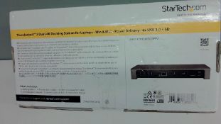 StarTec Thunderbolt 3 duel docking station