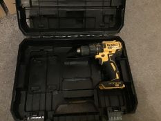 Dewalt Brushless 18v Cordless Drill with Case