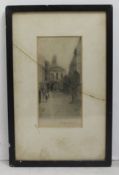 Early 20th c. Etching by W.Edwin Law