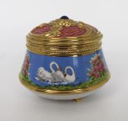 Franklin Mint Jewelled Music Box 