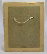 Victorian Arabic Etching Set in Gilt Frame