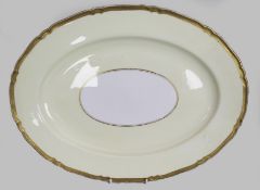 Large Royal Worcester King Charles Pattern Serving Platter