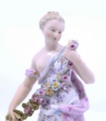 Set of 19th c. Meissen Four Seasons Figurines