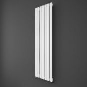 New (A63) 1800x325mm designer slim white radiator.