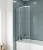 New (M30) 1500x750mm P-Shaped Bath Screen. RRP £189.99.