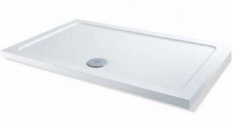 RRP £225. 1200x800 Stone Shower Tray