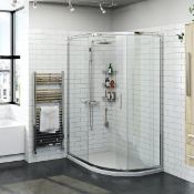 RRP £369. 900 X 1200 X1850mm 1 Door Quad Enclosure. Handed L Or R.