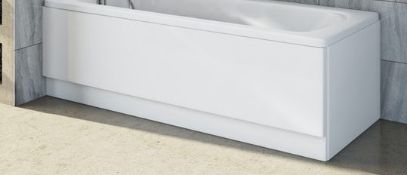 RRP £175. 1700 Front Bath Panel With Matching 750 End Panel