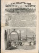 Queen Victoria Royal Tour Of Scotland 1847 Antique NewspaperAntique 1847 Edition The Illustrated