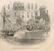 Father Mathew Famous Priest Emigrating To America From Cork 1849Antique Edition The Illustrated