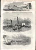 1850 Submarine Electric Telegraph Cable Dover - CalaisAntique Complete Edition The Illustrated