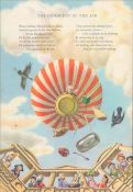 Double Sided Guinness Print 1954 Umbrella & Hot Air Balloon