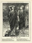 Original Titanic Rare Antique Print Jan-Dec Edition Of Punch 1912A Hard-To-Fine Original Titanic