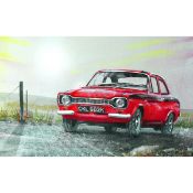 Ford Escort Mk 1 Metal SignClassic 1960/1970s Ford Car Approx Size 16
