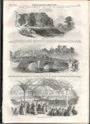 Welsh Rhuddlan Royal Eisteddvod Antique 1850 NewspaperAntique Complete Edition Of The Illustrated