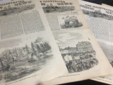 25 Mixed Victorian Editions Illustrated London News 1847 1849 1850A Fantastic Collection Of 25 Mixed