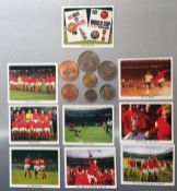 World Cup 1966 Complete Set Of Coinage & Collectors CardsA Complete Set Of 1966 Queen Elizabeth