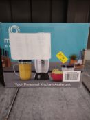 NUTRiBULLET Magic Bullet Deluxe Blender, Mixer & Food Processor, Silver. RRP £39.99 - Grade U