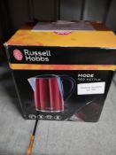Russell Hobbs Mode Kettle 21401, Red. RRP £24.99 - Grade U