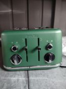Breville Lustra 4-Slice Toaster with High Lift. RRP £39.99 - Grade U