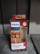 Philips LED classic Lamp, Glass, Flame. RRP £9.99 - Grade U